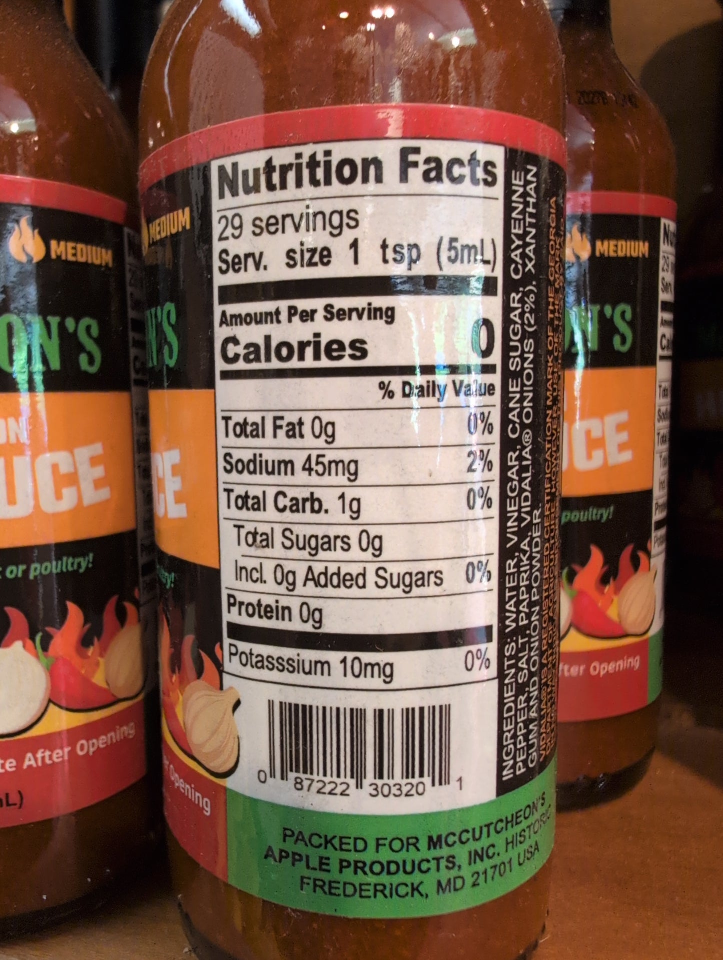 Vidalia Onion Hot Sauce