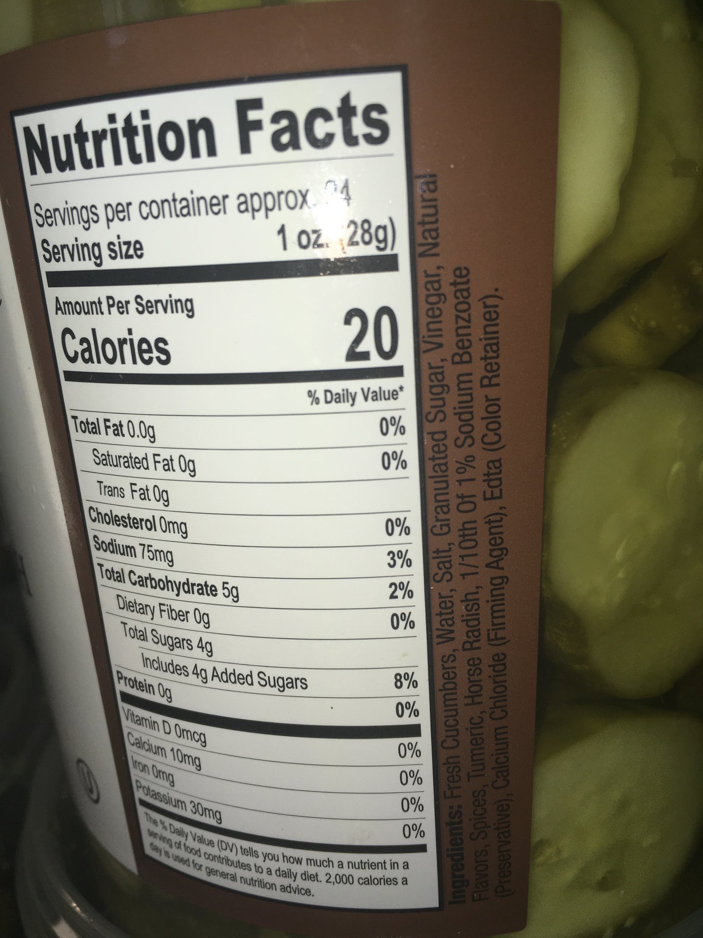 Sweet Horseradish Chips