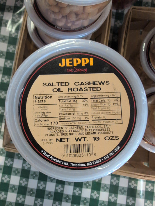 Salted Roasted Cashews