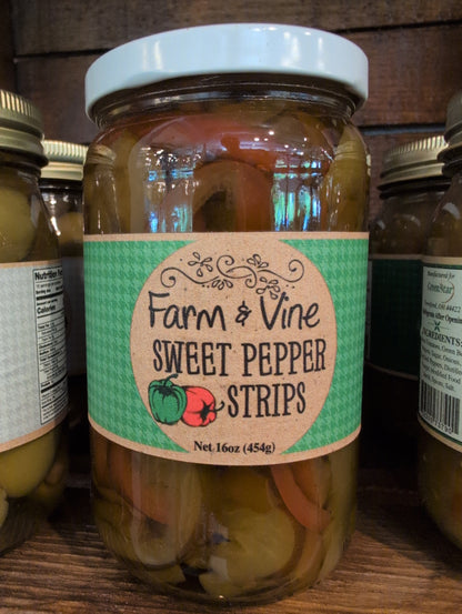 Sweet Pepper Strips