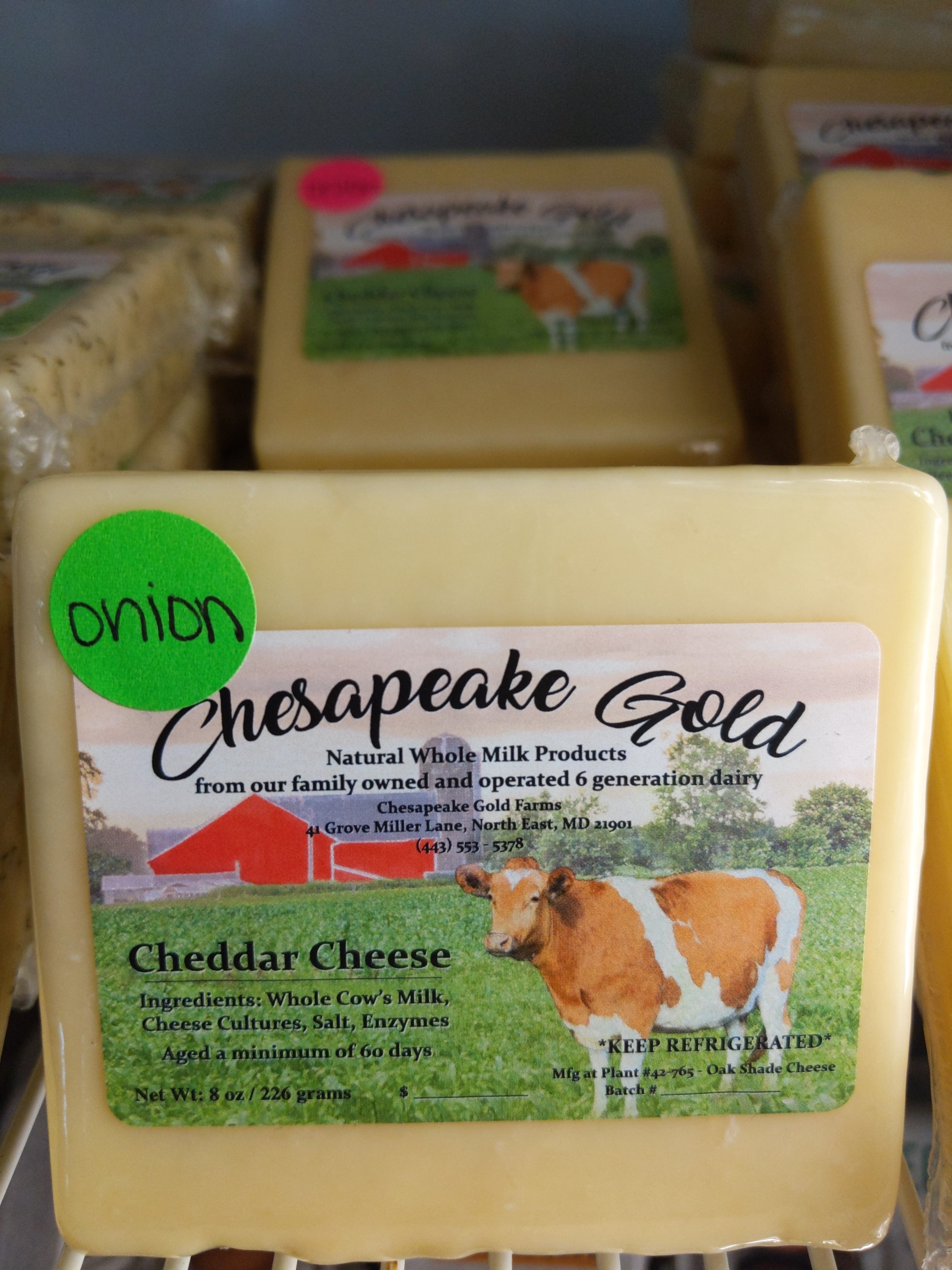 Onion Cheddar Cheese