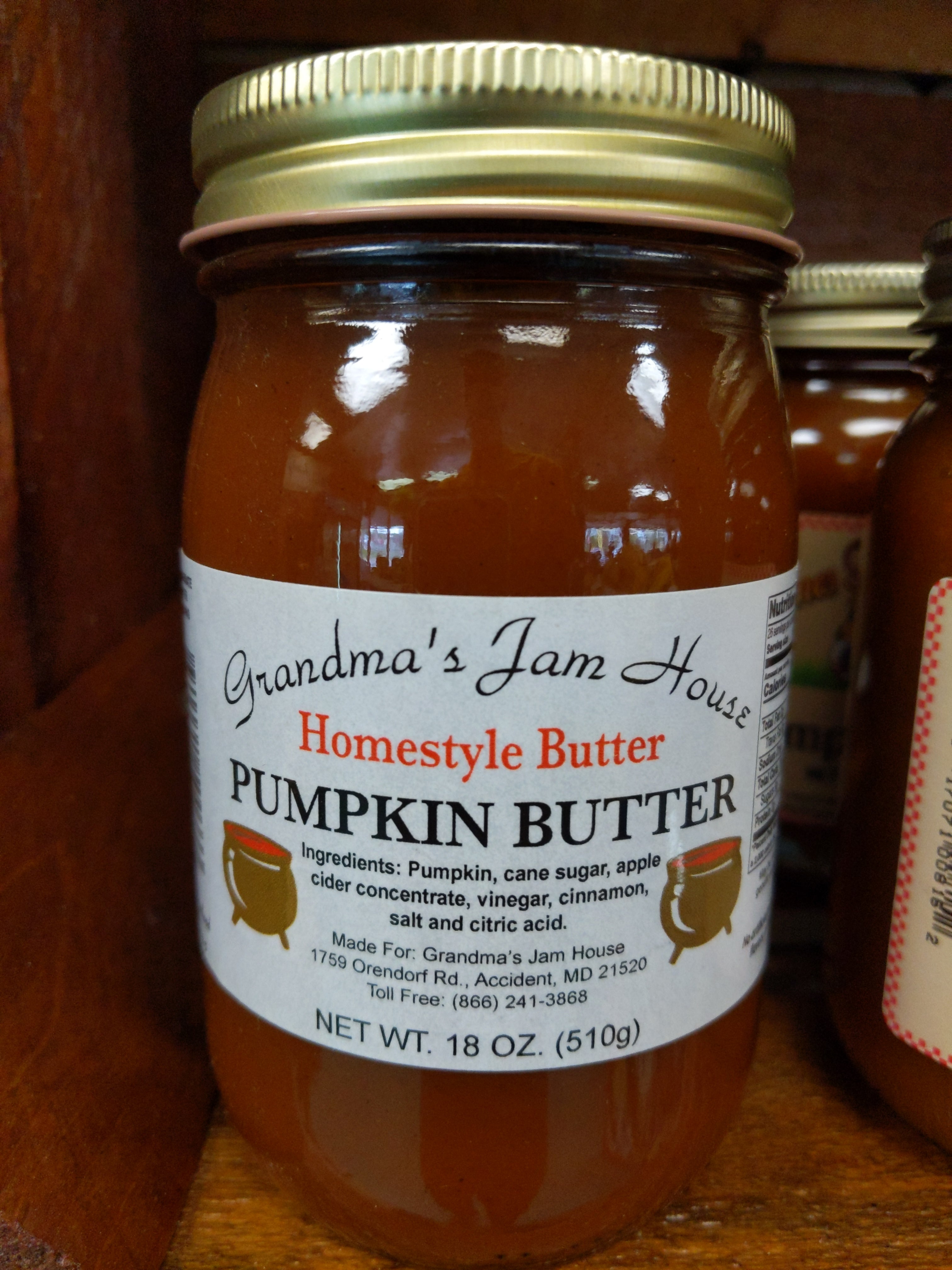 Pumpkin Butter Homestyle