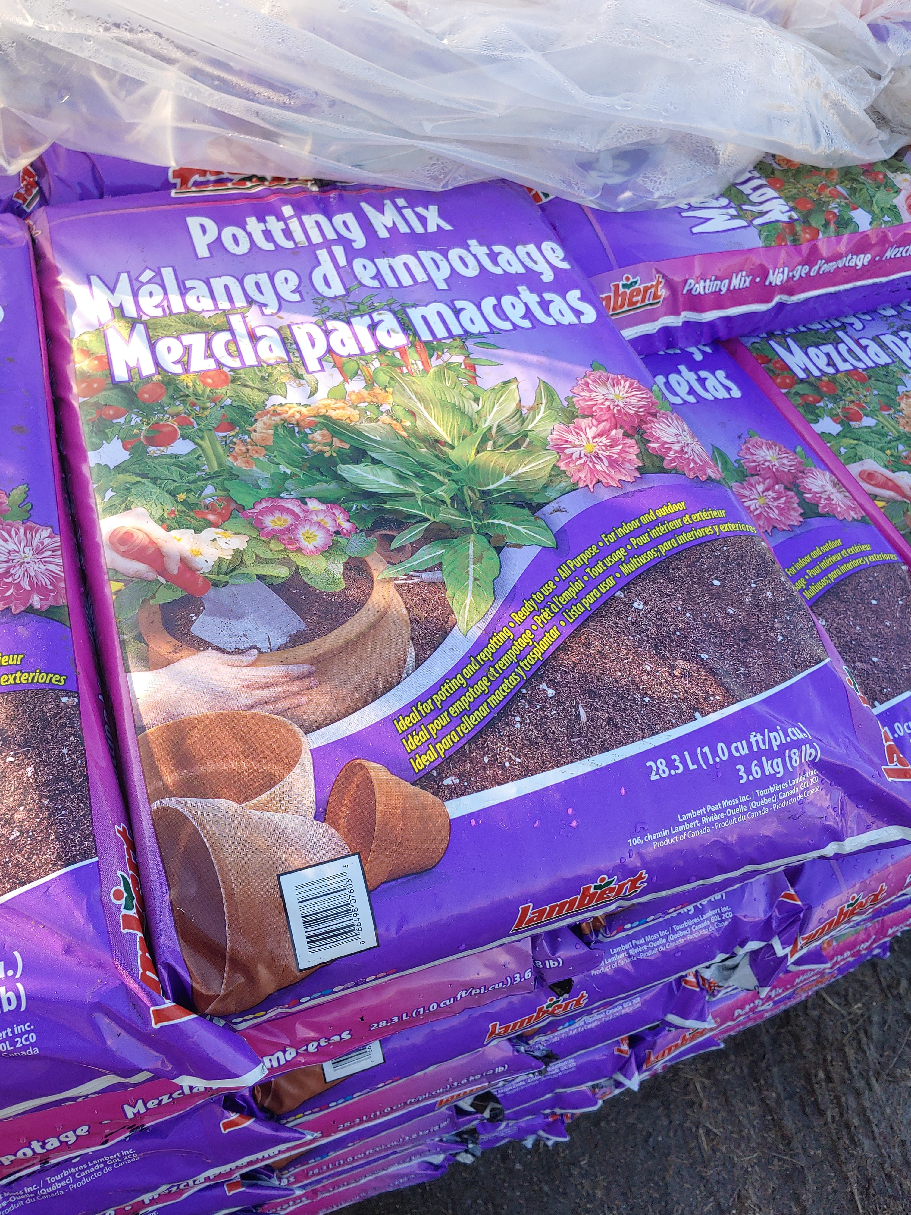 Potting Soil with fertilizer