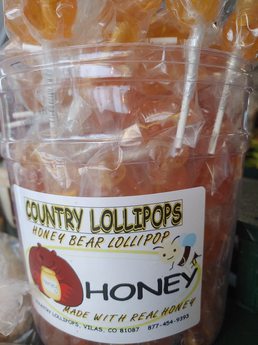 Honey Lollipops