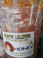 Honey Lollipops