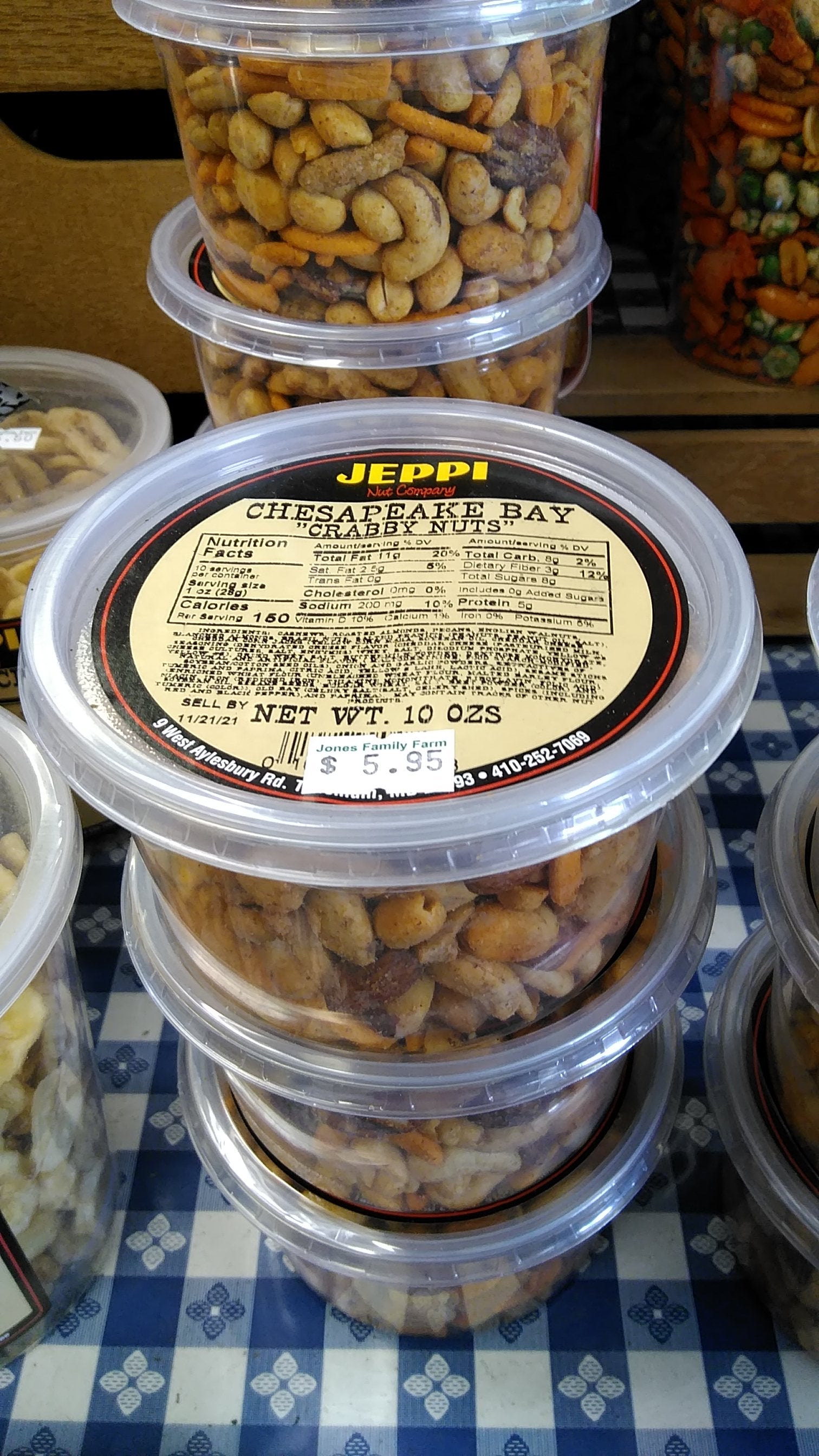 "Chesapeake Bay" Crabby Nuts